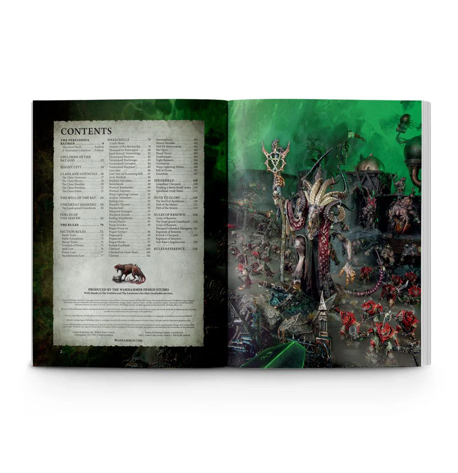 Age of Sigmar: Chaos Battletome: Skaven 4th Ed - Image 2