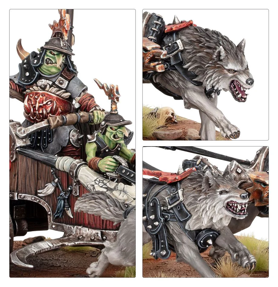 Age of Sigmar: Gloomspite Gitz: Snarlboss on War-Wheela - Image 4