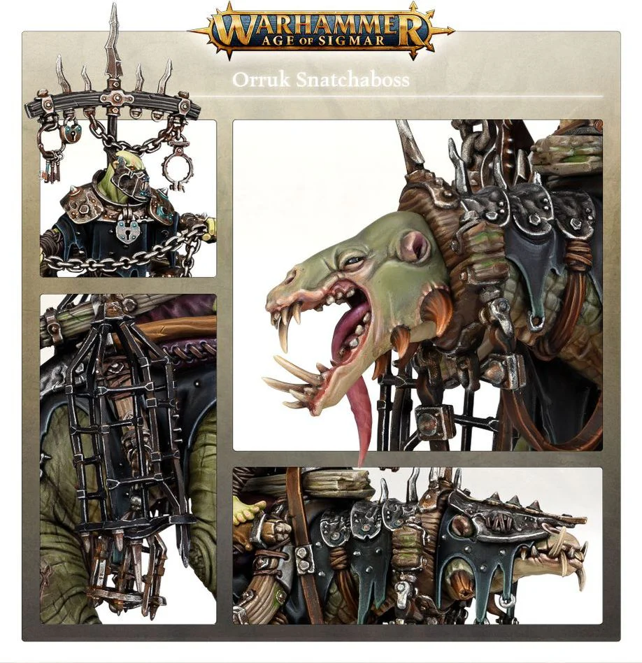 Age of Sigmar: Orruk Warclans: Swampboss Skumdrekk - Image 3