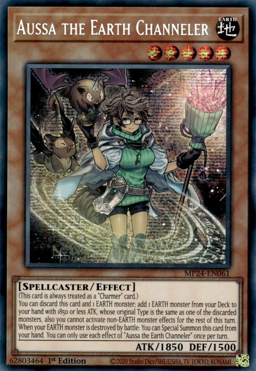 Aussa the Earth Channeler [MP24-EN061] Prismatic Secret Rare - Image 4