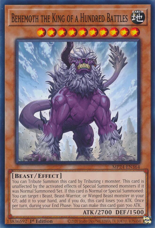 Behemoth the King of a Hundred Battles [MP24-EN364] Common - Image 4