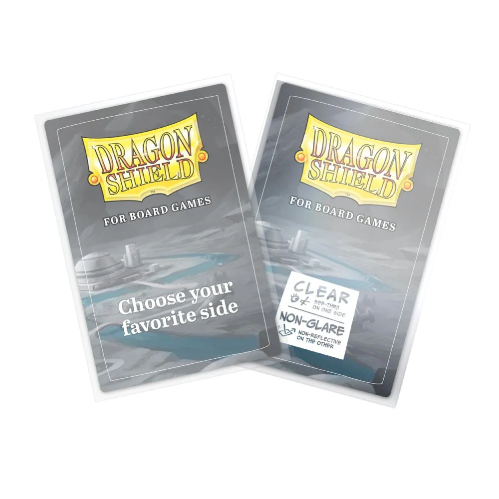 Board Game Sleeves - Dragon Shield - 100 Clear Non-Glare - Oversize - Image 2