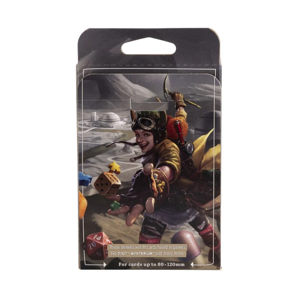 Board Game Sleeves - Dragon Shield - 100 Clear Non-Glare - Oversize - Image 3