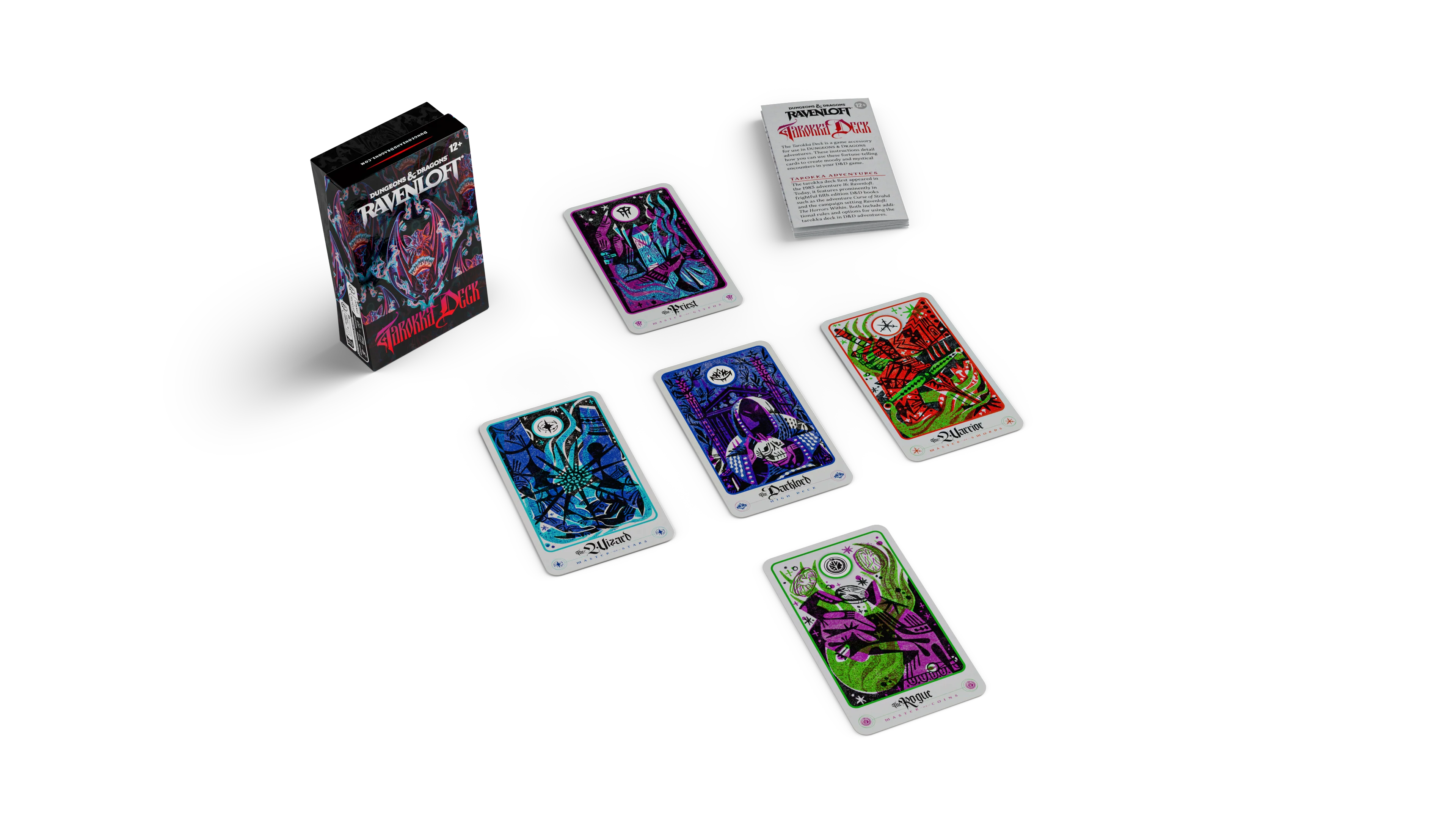 D&D Ravenloft: The Horrors Within - Tarokka Deck PRE-ORDER 16/06/26 - Image 3