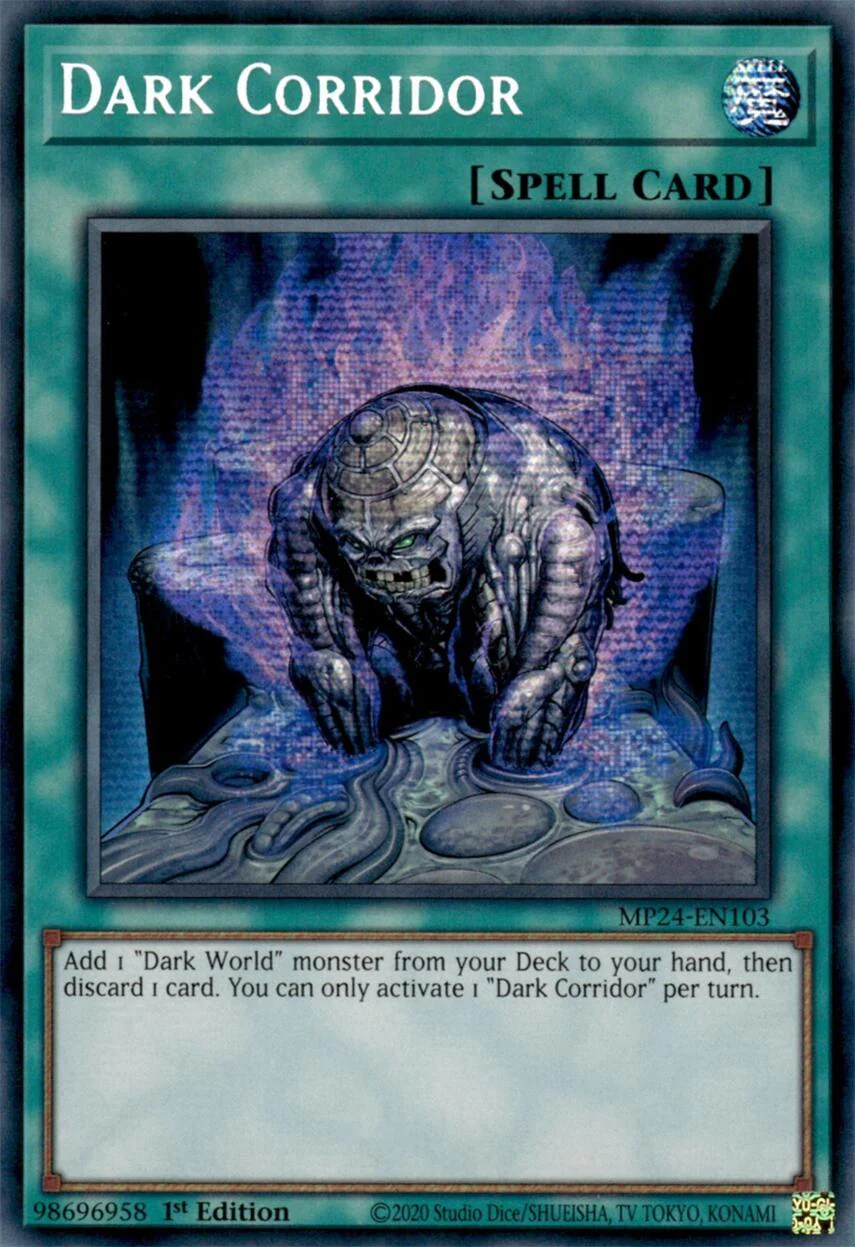 Dark Corridor [MP24-EN103] Prismatic Secret Rare - Image 4