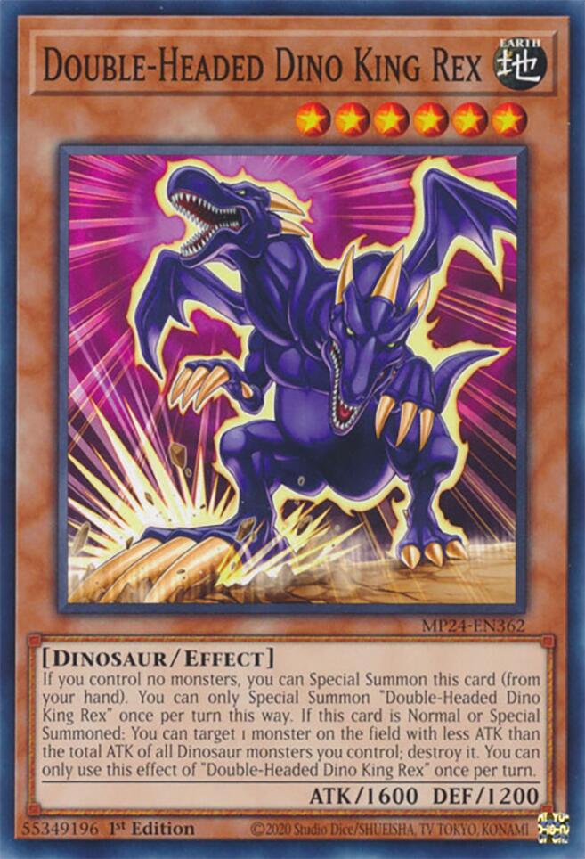 Double-Headed Dino King Rex [MP24-EN362] Common - Image 2