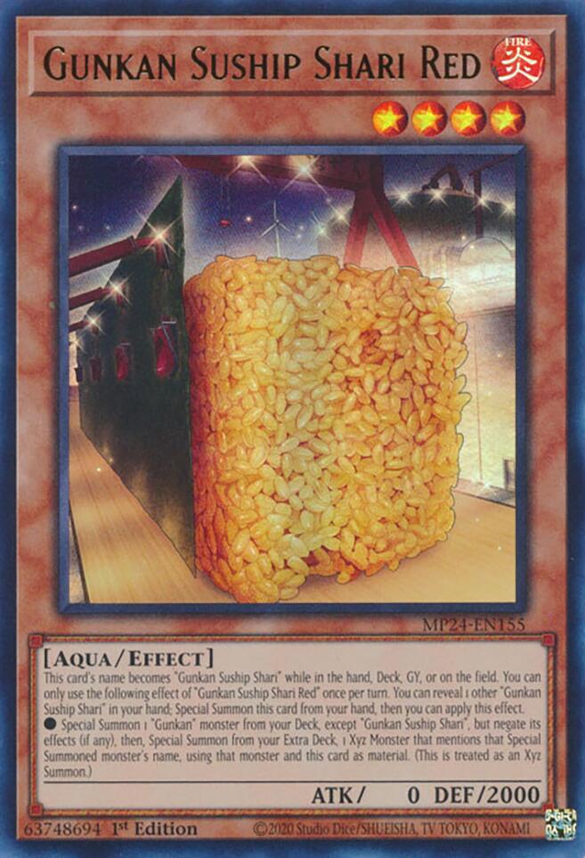 Gunkan Suship Shari Red [MP24-EN155] Ultra Rare - Image 4
