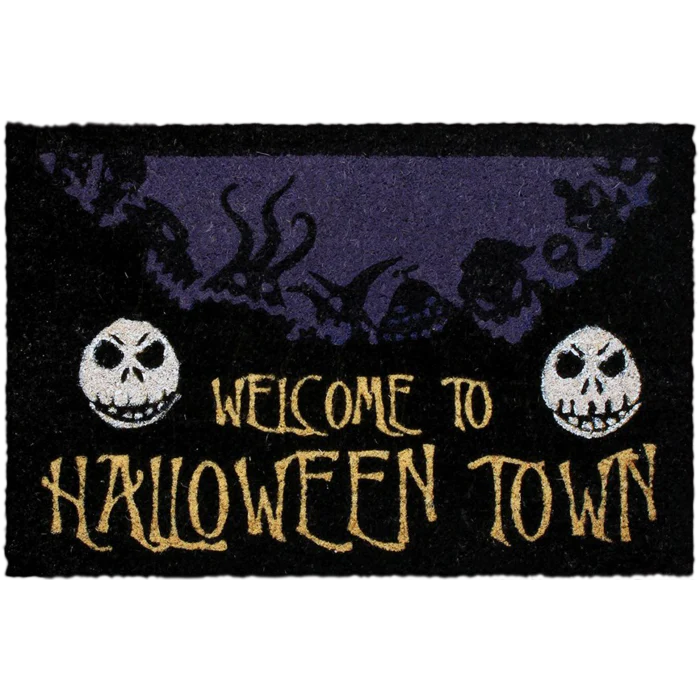 The Nightmare Before Christmas - Welcome to Halloween Town - Doormat