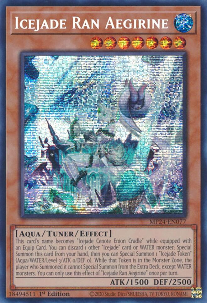 Icejade Ran Aegirine [MP24-EN077] Prismatic Secret Rare - Image 4