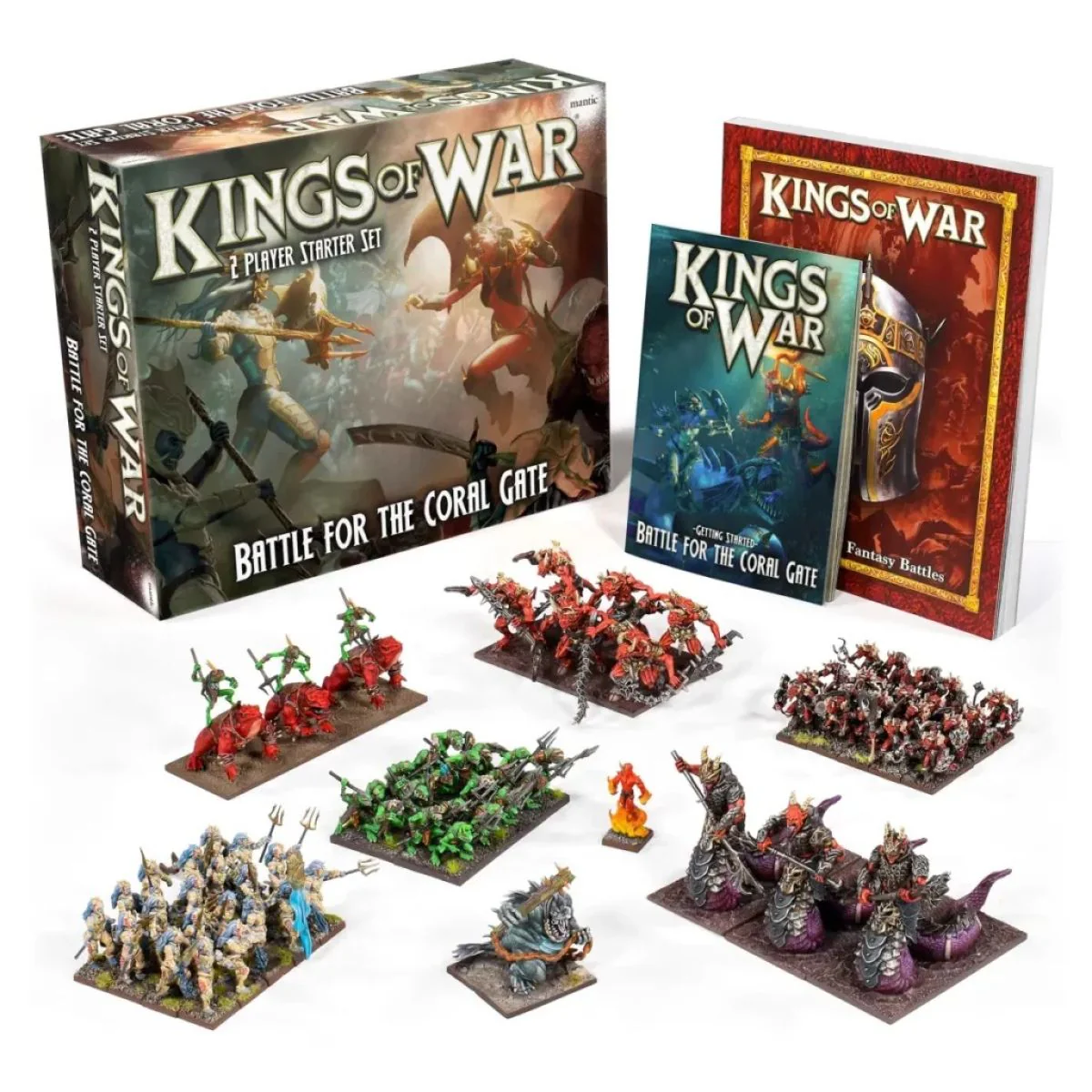 Kings of War - 2 Player Starter Set - Battle For The Coral Gate - Image 2