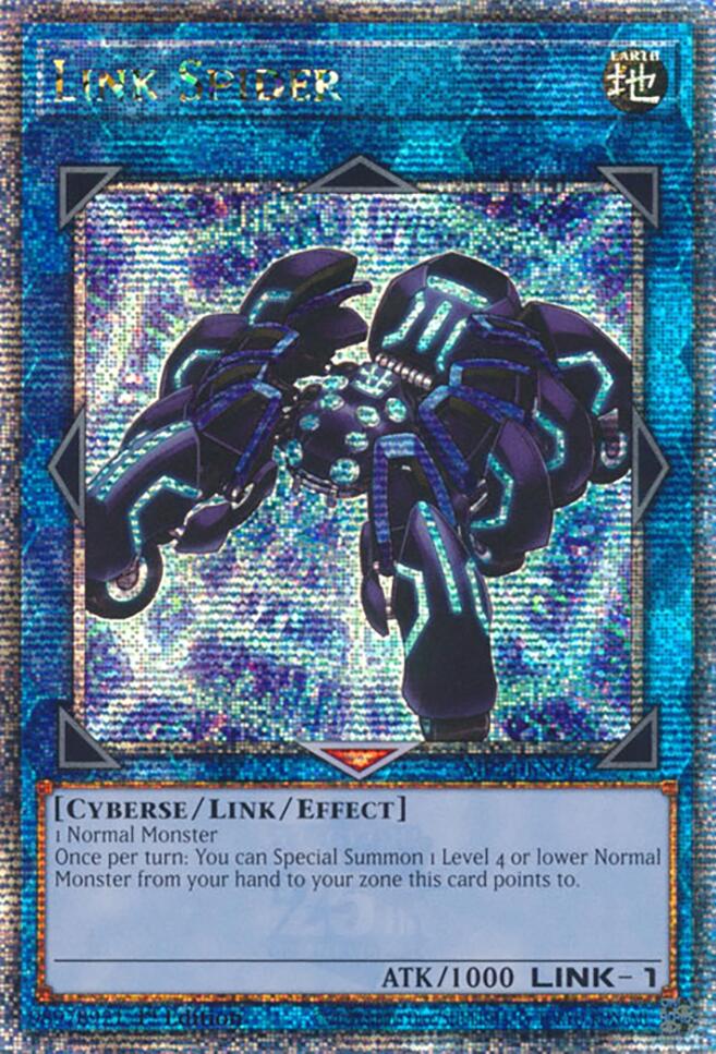 Link Spider [MP24-EN045] Quarter Century Secret Rare - Image 3