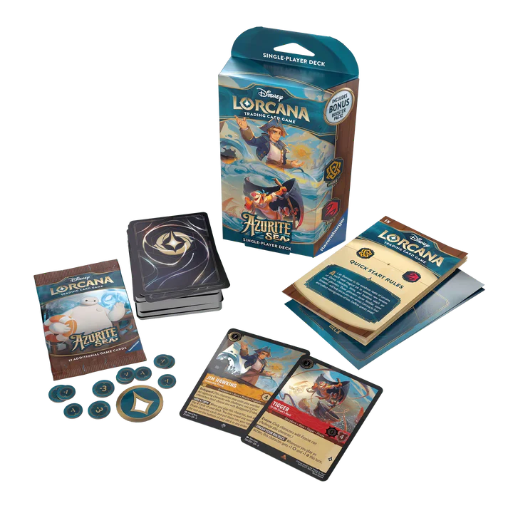 Lorcana TCG: Azurite Sea Amber and Ruby Deck - Image 2