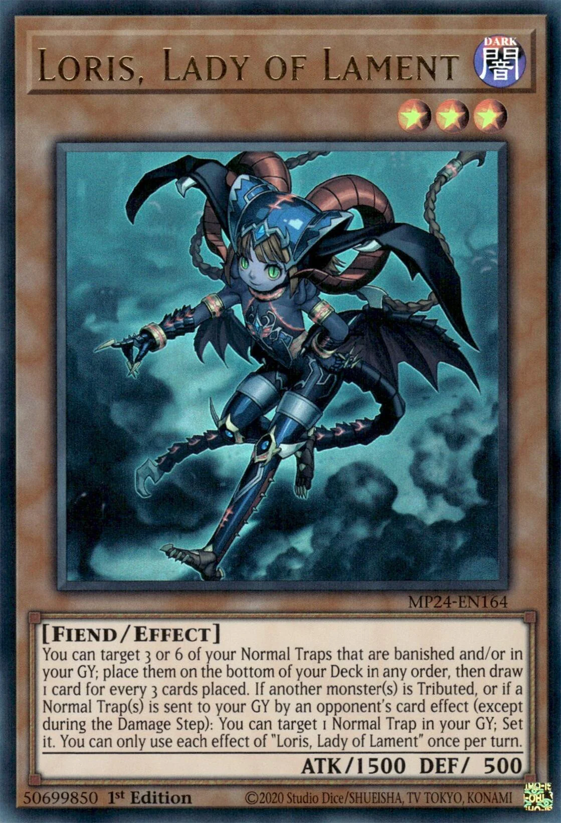 Loris, Lady of Lament [MP24-EN164] Ultra Rare - Image 2