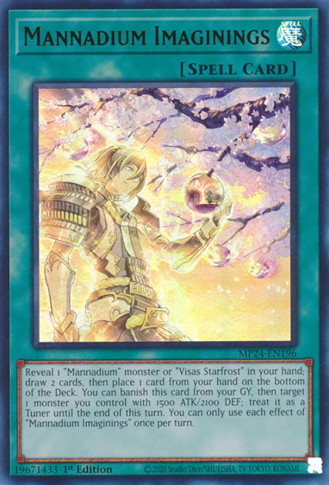 Mannadium Imaginings [MP24-EN196] Ultra Rare - Image 3