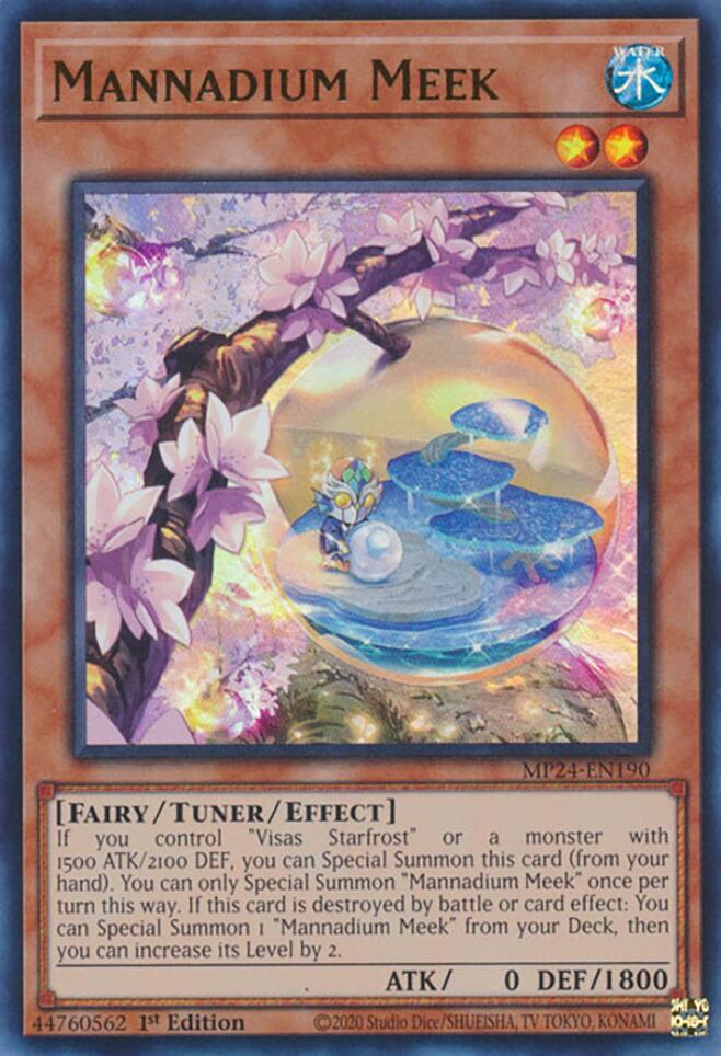 Mannadium Meek [MP24-EN190] Ultra Rare - Image 4