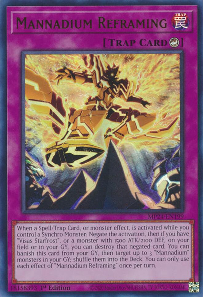 Mannadium Reframing [MP24-EN199] Ultra Rare - Image 4