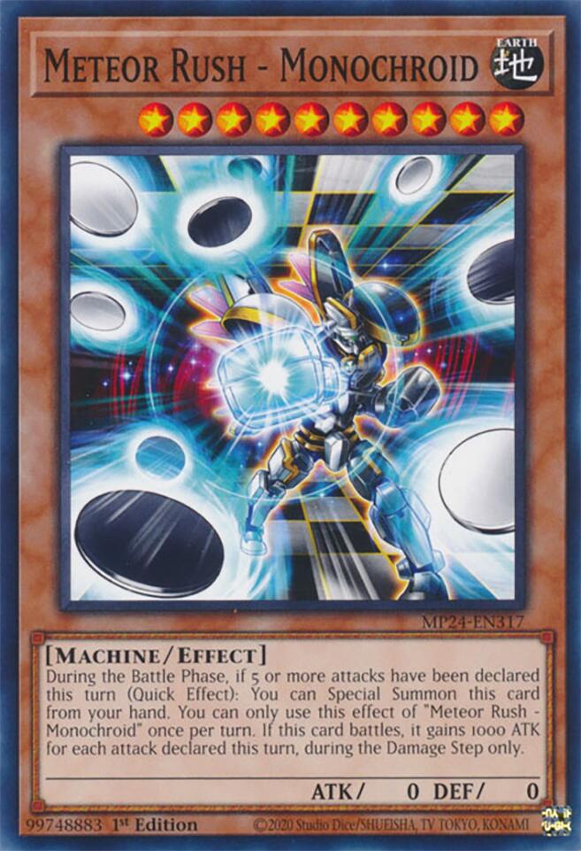 Meteor Rush - Monochroid [MP24-EN317] Common - Image 2