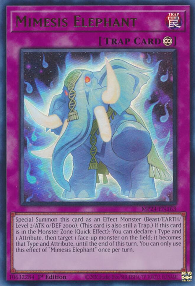 Mimesis Elephant [MP24-EN163] Ultra Rare - Image 4