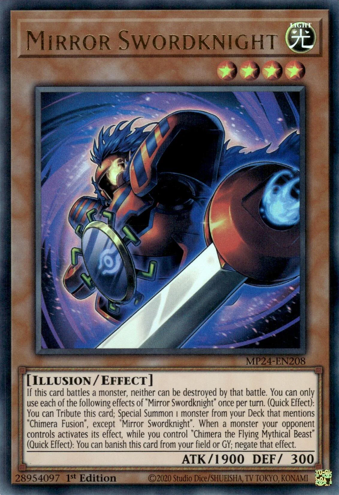Mirror Swordknight [MP24-EN208] Ultra Rare - Image 4