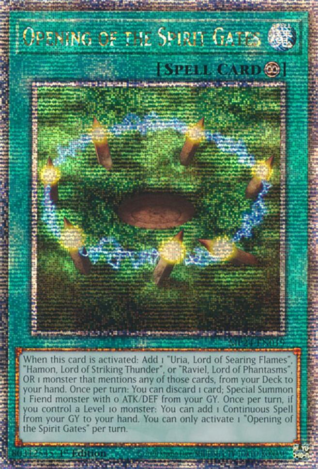 Opening of the Spirit Gates [MP24-EN019] Quarter Century Secret Rare - Image 2