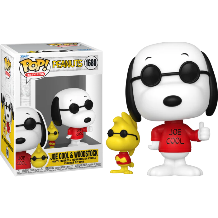Joe Cool with Woodstock #1680 Peanuts Pop! Vinyl
