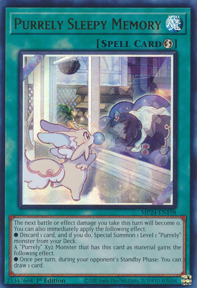 Purrely Sleepy Memory [MP24-EN198] Ultra Rare - Image 4