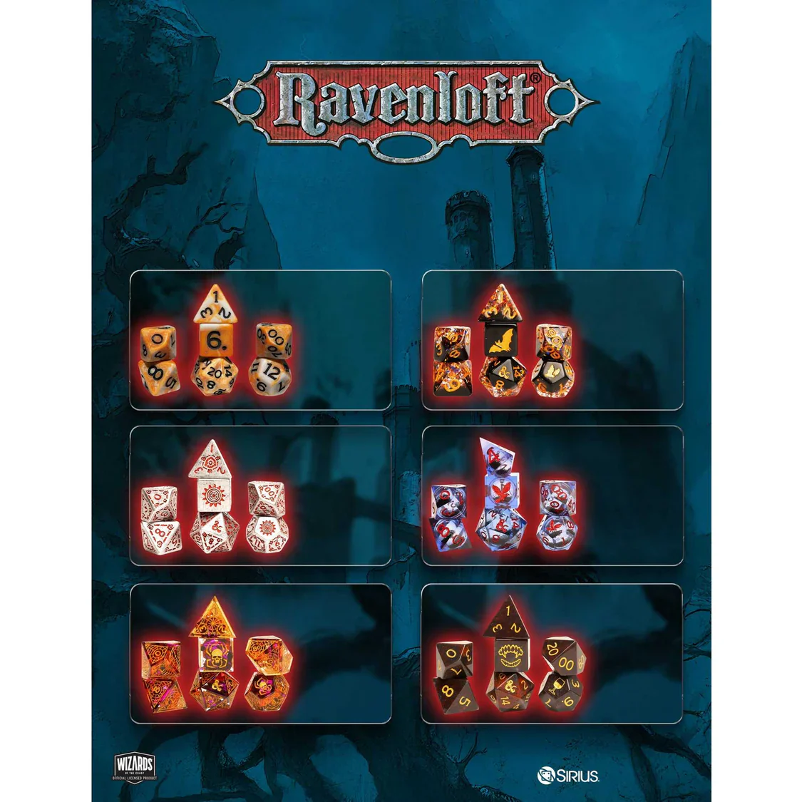Sirius Dice - D&D Ravenloft: Castle Ravenloft Packs Blind Box PDQ - Image 3