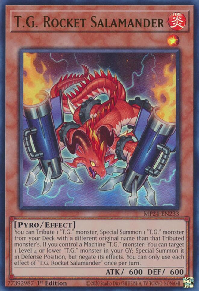T.G. Rocket Salamander [MP24-EN233] Ultra Rare - Image 4