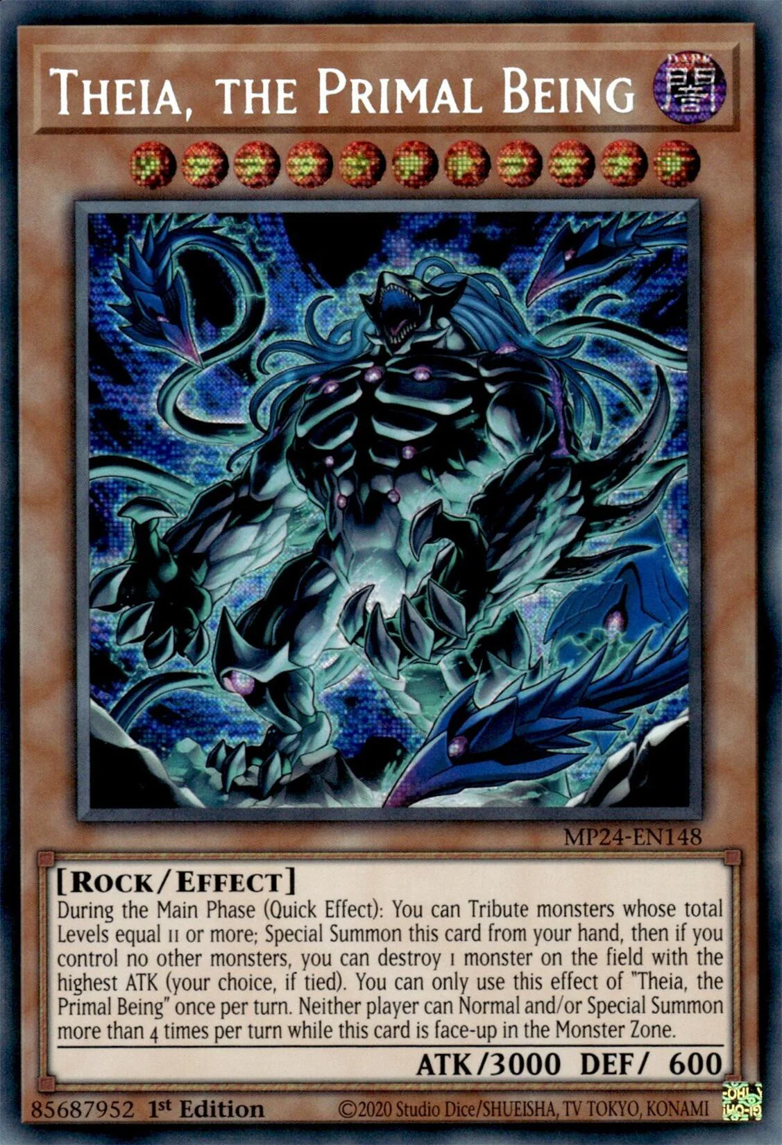 Theia, the Primal Being [MP24-EN148] Prismatic Secret Rare - Image 2