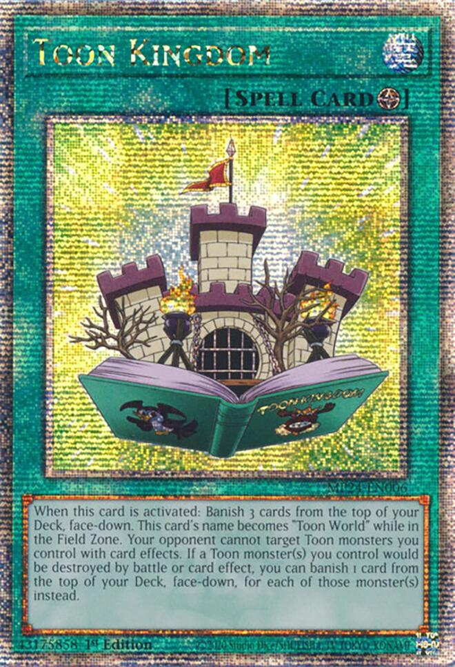 Toon Kingdom [MP24-EN006] Quarter Century Secret Rare - Image 4