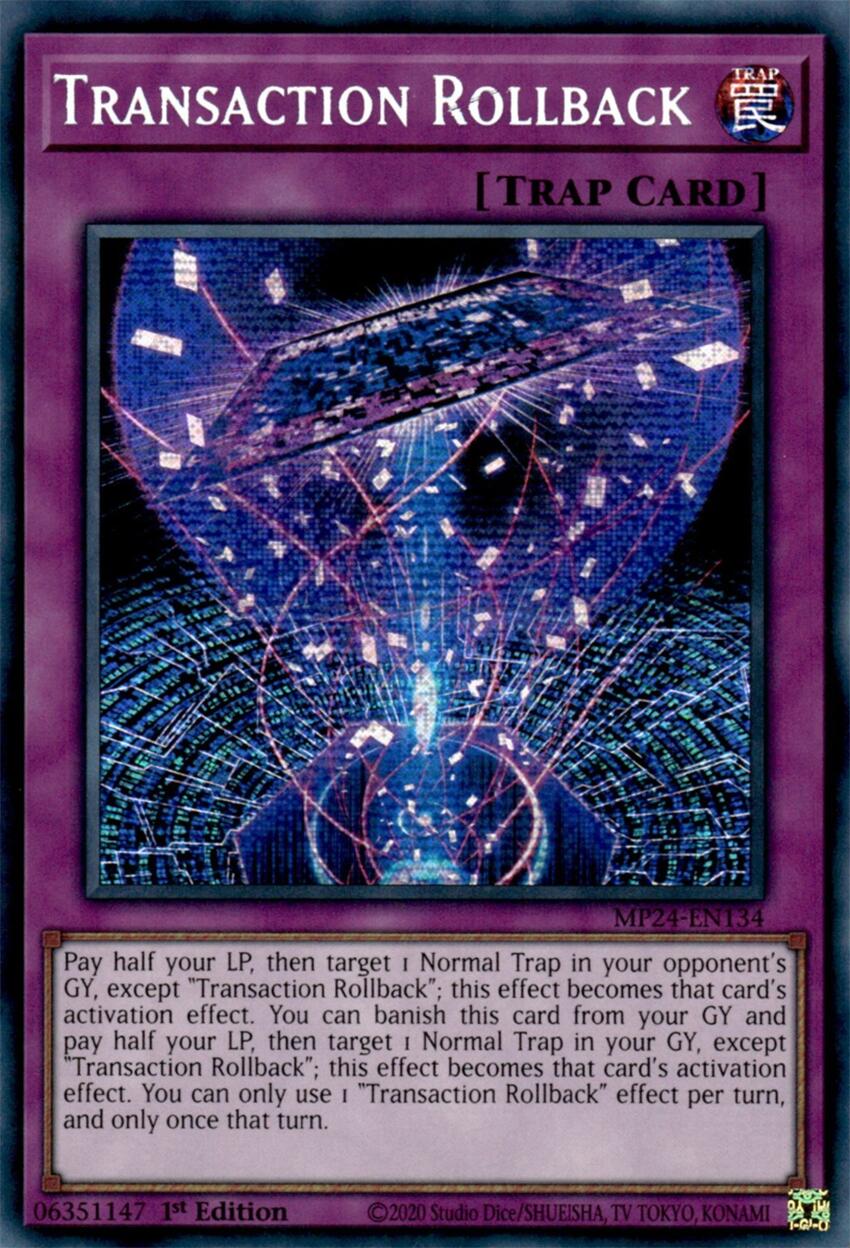 Transaction Rollback [MP24-EN134] Prismatic Secret Rare - Image 4
