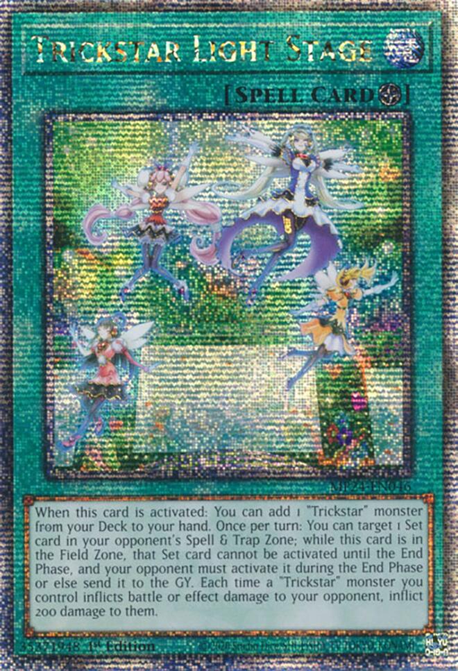 Trickstar Light Stage [MP24-EN046] Quarter Century Secret Rare - Image 2