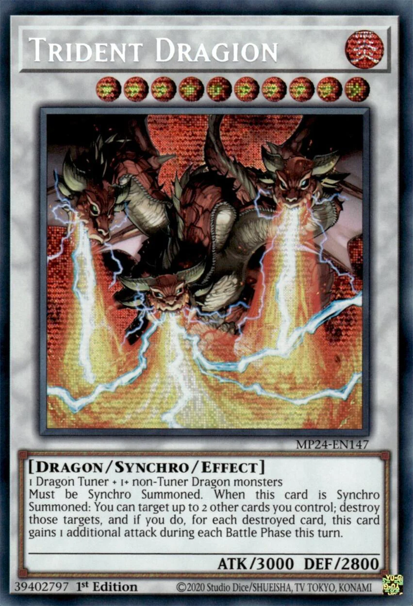 Trident Dragion [MP24-EN147] Prismatic Secret Rare - Image 3