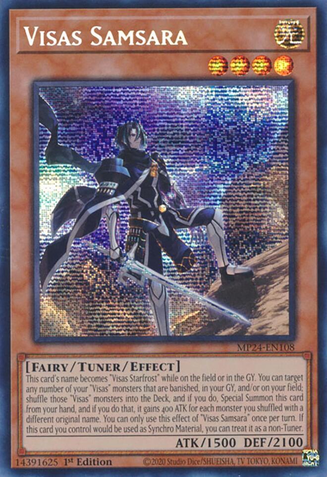 Visas Samsara [MP24-EN108] Prismatic Secret Rare - Image 3