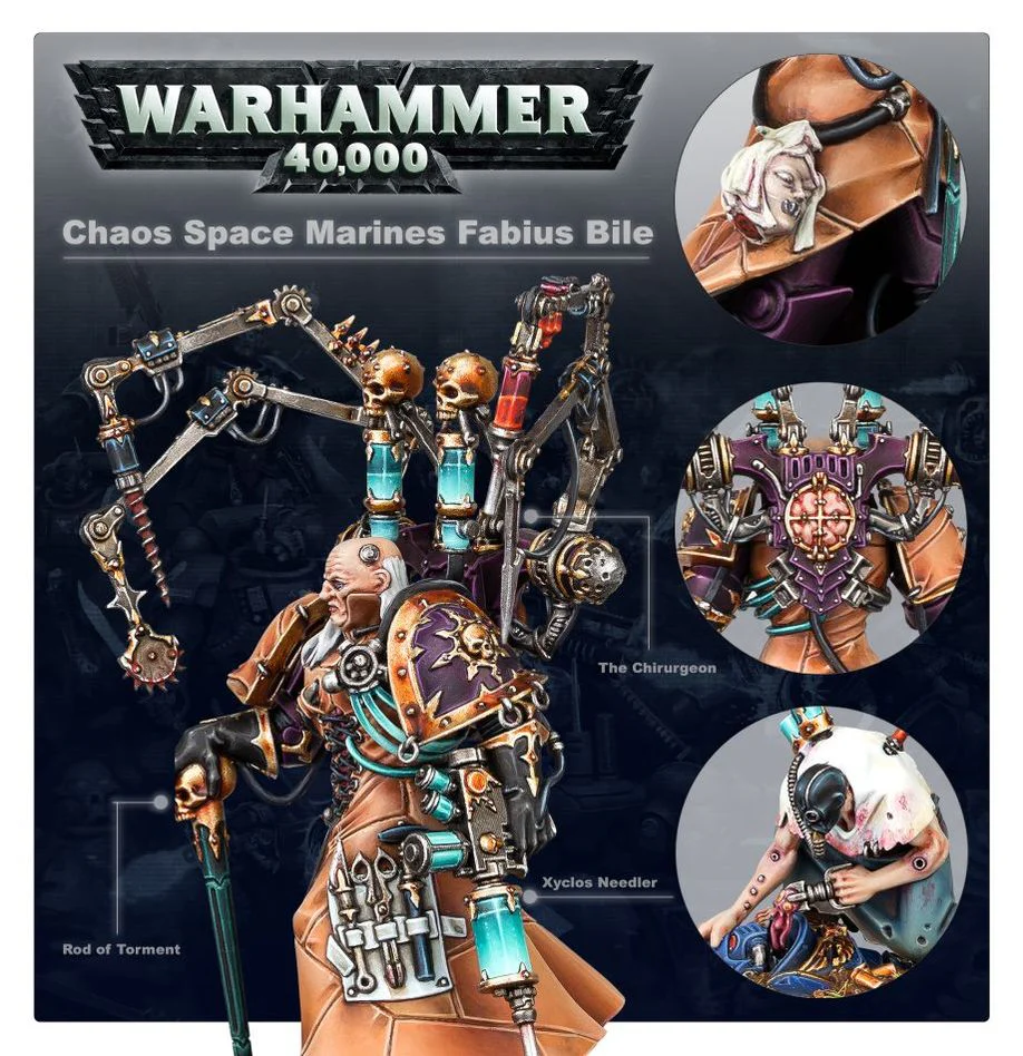 Warhammer 40,000: Chaos Space Marines: Fabius Bile - Image 3