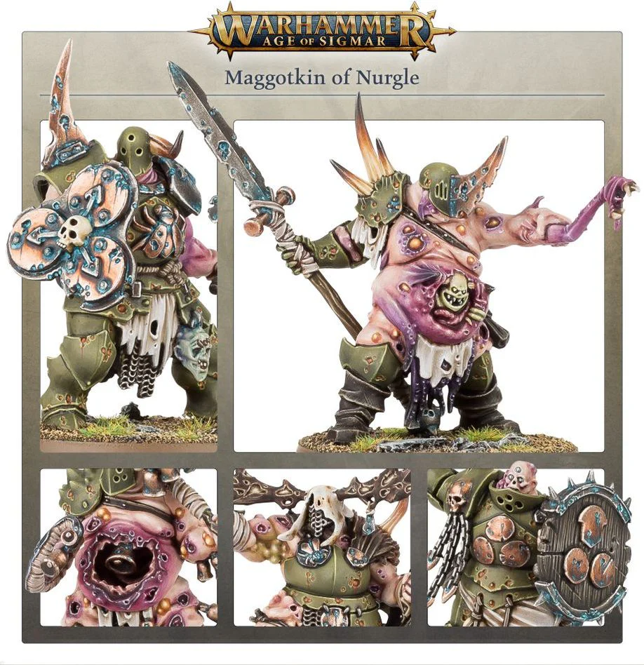 Age of Sigmar: Warhammer Age of Sigmar: Maggotkin of Nurgle Spearhead - Image 5